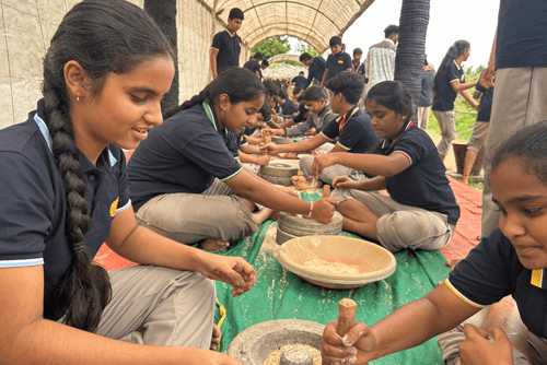 Hand Grinding Method